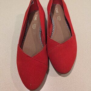 TOM'S RED FLATS... 9.5 W
